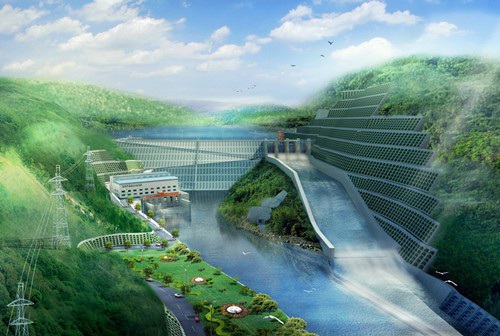 涪陵老挝南塔河1号水电站项目